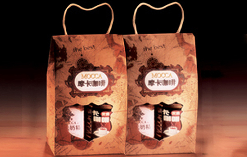 咖啡包裝設(shè)計(jì)-摩卡咖啡禮品袋創(chuàng)意包裝設(shè)計(jì)